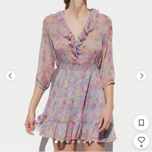 Floral Print Dress Size X-Small